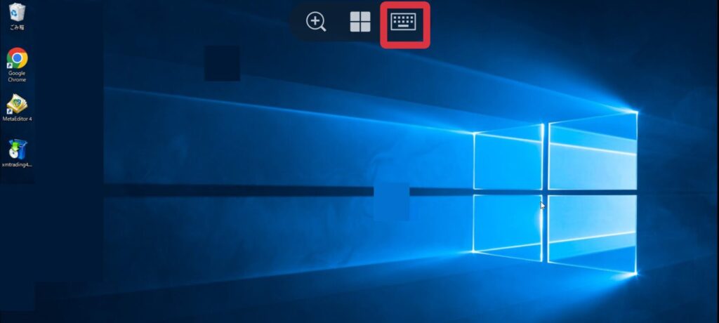 スマホだけでMT4を使ってFX自動売買(ea)を設置する方法、リモート接続アプリでのキーボード操作